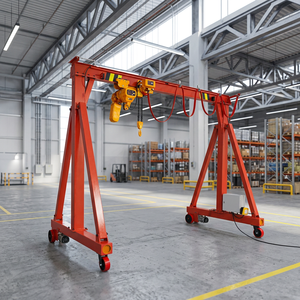 Grúa pórtico portátil de 5 y 10 toneladas para manejo de materiales en almacenes - Product Image 1