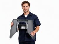 Nouvelles pièces de rechange en plastique gris premium T50 pour coque avant de drone agricole