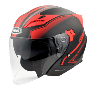 YM-627 double visière <span class=keywords><strong>casque</strong></span> <span class=keywords><strong>casque</strong></span> demi-visage avec norme ECE <span class=keywords><strong>moto</strong></span> <span class=keywords><strong>casque</strong></span> - Product Image 1