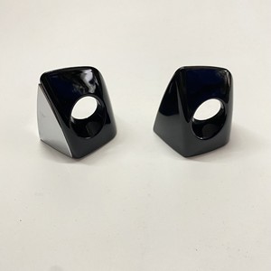 Audi A6L C7 Door Handle Covers Black <b>ABS</b> Trim 4H1837879 Exterior Fitment - Product Image 2