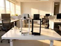 Premium Steel Construction Sturdy Non-slip Laptop Computer Tower Stand in Stock