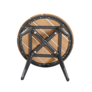 Mesa redonda pequeña para interiores, venta al por mayor de fábrica, mesa de comedor para niños - Product Image 2