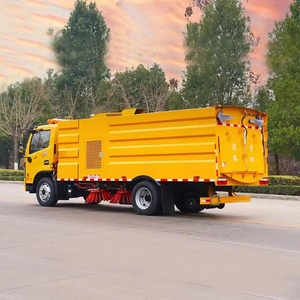 Camión barredor de calles Dongfeng 4x2 con aspiradora montada, vehículo barredor de calles en venta - Product Image 5