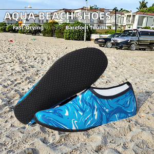 OEM 快干男式女式儿童水瑜伽沙滩步行鞋涤纶水靴和袜子适合赤脚行走和瑜伽 - Product Image 2