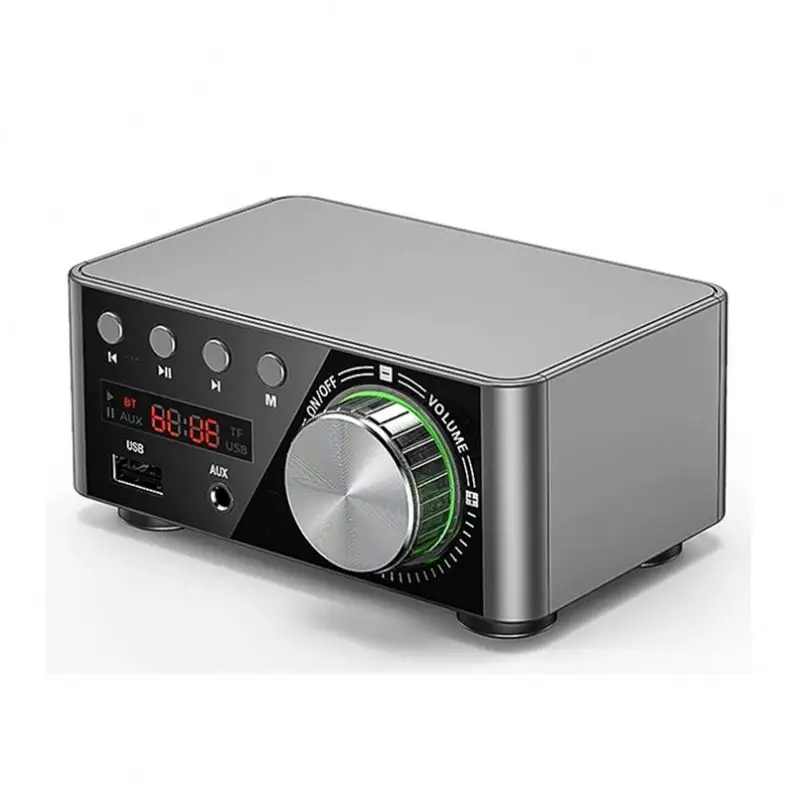 Bt 50Wx2 Stereo Amp Audio Digit High Power Krachtige Auto Versterker