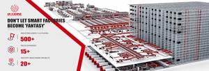 Système de Stockage Automatisé ASRS Robuste de Haute Qualité avec <span class=keywords><strong>RGV</strong></span>/AGV et EMS HUASHINE INTELLIGENT pour l'Industrie Métallurgique - Product Image 1