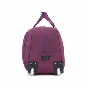 Borsa Trolley Pieghevole Geometrica in Oxford di Grande Capacità per Bambini, Scuola, Palestra, Viaggi, Organizer, <span class=keywords><strong>Borsone</strong></span> con Cerniera in Poliestere - Product Image 3