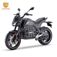 Scooter à deux roues unisexe 100 km/h certifié COC Moto tout-terrain vente en gros Motos électriques EEC 5000W