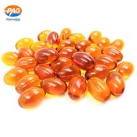 Capsules de gel mou d'huile de lécithine de soja liquide de qualité alimentaire + huile naturelle de vitamine E