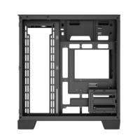 Caja de PC para Juegos al por Mayor, ATX, Torre Media, Panorámica, de Vidrio Templado, Chasis de Computadora de Escritorio, Refrigeración por Flujo de Aire, Malla