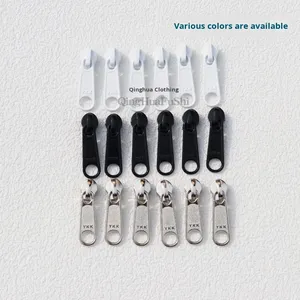 Pour <span class=keywords><strong>YKK</strong></span> véritable <span class=keywords><strong>fermeture</strong></span> <span class=keywords><strong>éclair</strong></span> curseurs No.3 No.5 No.8 No.10 Nylon RC sac <span class=keywords><strong>fermeture</strong></span> <span class=keywords><strong>éclair</strong></span> en matière plastique - Product Image 4