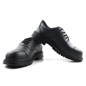 Chaussures Oxford en cuir véritable personnalisées <span class=keywords><strong>pour</strong></span> le travail, le bureau et les serveurs d'hôtel, chaussures <span class=keywords><strong>de</strong></span> sécurité à embout en acier <span class=keywords><strong>pour</strong></span> hommes d'affaires - Product Image 4