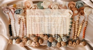 2025 nuovi prodotti personalizzati per bambini BPA Free supporto per ciuccio neonato Clip per bambino e bambina in Silicone manichino ciuccio Clip