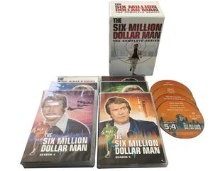 The <span class=keywords><strong>Six</strong></span> Million Dollar Man: La <span class=keywords><strong>Serie</strong></span> Completa (DVD, Caja <span class=keywords><strong>de</strong></span> 33 Discos, DVD 2022) Películas en DVD, Series <span class=keywords><strong>de</strong></span> TV - Product Image 4