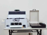 Mini imprimante numérique de bureau DTF-A3 A4 300 pour impression directe sur film PET et tissu, avec fonction de secouage de la poudre