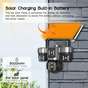 กล้อง PTZ สำหรับใช้งานกลางแจ้งพร้อมซูมดิจิตอล 10 เท่า ทนทานต่อสภาพอากาศ รองรับ <span class=keywords><strong>Onvif</strong></span> ดูภาพระยะไกลผ่านแอปมือถือได้ทุกที่เพื่อความปลอดภัยตลอด 24 ชั่วโมงทุกวัน - Product Image 6