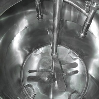 Réservoir de mélange à paroi simple en acier inoxydable 304 de qualité alimentaire de 5000 L pour les liqueurs