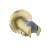 Haute qualité 304 acier inoxydable douchette connecteur support support Base support douche robinet accessoires pour salle de bain