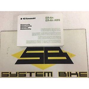 Manuale del Proprietario Kawasaki ER-6N ER-6N ABS 2005-2008, Guida all'Manutenzione della Motocicletta - Product Image 1