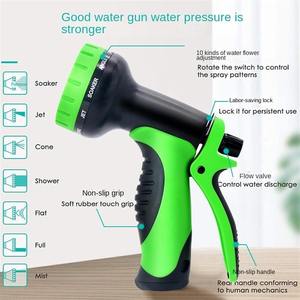 High <b>Pressure</b> Flexible Water <b>Hose</b> Garden Watering 3 Times Retractable Magic Garden <b>Hose</b> with Nozzle - Product Image 2