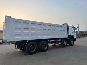 Lhd Rhd Sino Truck 8*4 12 Wheeler Tweedehands Euro 2/3/4 Goedkope Prijs Te Koop Dump Kiepwagen Verkoop In Gabon - Product Image 3