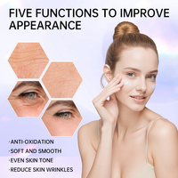 Crème Hydratante Anti-Âge et Correctrice Taches Sombres à l'Arbutine et Niacinamide, Effet Blanchissant et Raffermissant, Pour Tous Types de Peau, Marque Blanche