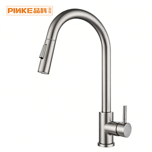 Robinet de cuisine contemporain moderne de luxe en acier inoxydable pulvérisateur extractible de haute qualité multifonction nouveau Design robinet d'eau - Product Image 1