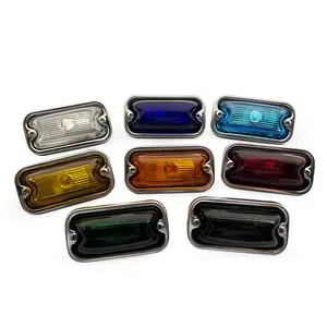 3.5 pouces rouge ambre bleu vert blanc violet marqueur latéral clignotant feu de stationnement lampe de dégagement remorque camion camion pick-up 24V