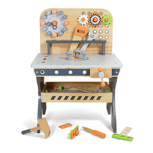 Jouets éducatifs Montessori en bois, outils réalistes pour enfants, table d'activités pour tout-petits, jouets d'outils pour garçons et filles, vente en gros, best-sellers - Product Image 4