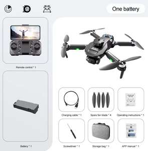 <span class=keywords><strong>Mini</strong></span> <span class=keywords><strong>drone</strong></span> Ks11 2024, caméras 4k, GPS, double caméra 8k, RC FPV, évitement d'obstacles, <span class=keywords><strong>drone</strong></span> quadricoptère pour cadeaux d'enfants - Product Image 6