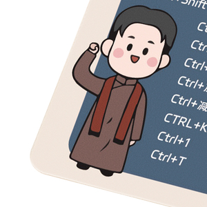 Tappetino per Mouse Ecologico 600x300x4mm Senza Gomma Design Personalizzato con Logo Stampato Sublimazione Vuoto per Ufficio con Scorciatoie - Product Image 6