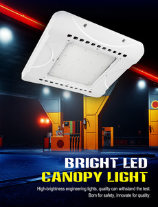 Lampes LED pour auvent 100W 150W, éclairage encastré pour station-service, garantie 5 ans, lampes pour station-service 150W - Product Image 4