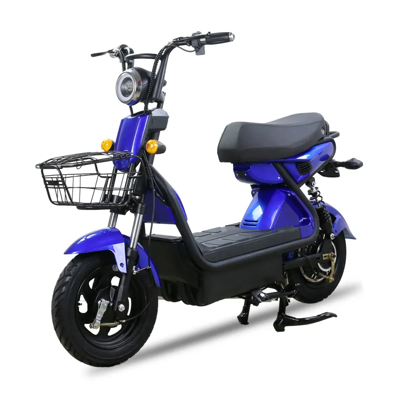 Moped Mini Listrik Ringan Harga Rendah dengan Kursi Ganda untuk Dewasa