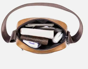 <strong>Cell</strong> <strong>Phone</strong> <strong>Bag</strong> Popular Casual Genuine Leather Halter for Men Wholesale Genuine Cowhide Crossbody Shoulder <strong>Bag</strong> Messenger <strong>Bag</strong> - Product Image 4