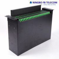 Kotak Terminasi ODF Rak Mount Tipe Drawer 19 Inch 1U 2U 3U 4U 12 24 48 96 144 Port Panel Patch Fiber Optik SC Simplex