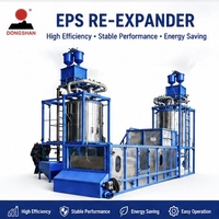 Intelligent EPS Pre-Expander Machinery Low Operating Cost High Efficiency Touch Screen Automatic Foaming Equipment