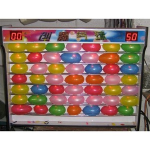 Machine à éclater les ballons au laser avec panneau d'insertion de pièces, pour usage en parc d'attractions, production à l'ancienne usine - Product Image 1