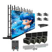 Écran LED de location étanche P2.5 pour DJ Booth, 500x500mm, IP65, pour événements en plein air et clubs