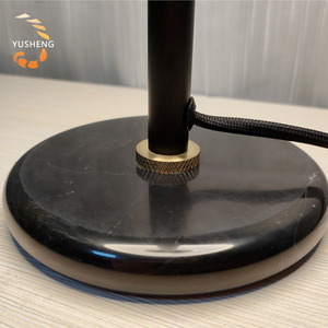 Chất lượng cao kim loại sang trọng bảng LED Đèn cổ điển bằng đá cẩm thạch phòng khách trang trí phòng ngủ đọc sách - Product Image 5