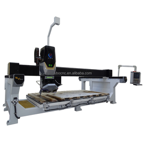 Machine de découpe à pont à 5 axes avec support CNC personnalisé, fonction de ventouse de préhension RTCP pour marbre, granit, comptoir, <span class=keywords><strong>carrelage</strong></span> - Product Image 4