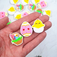 Accessoires de bijoux personnalisés DIY pour bébé 2025 avec perles focales en silicone Lapin de Pâques