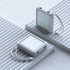 Tendances : Batteries externes 20000 mAh à double sortie USB avec écran LED, charge rapide, 4 câbles universels intégrés, portables - Product Image 5