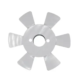 Pes folha de ventilador de plástico para pequeno motor industrial, lâmina de ventilador de plástico do tubo de umidificador de micro ventilação, fábrica