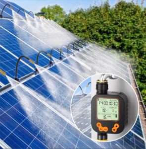 Robot de nettoyage solaire <span class=keywords><strong>pour</strong></span> toitures, pulvérisation automatique d'eau, élimination de la poussière, respectueux de l'environnement, dispositif d'entretien des fenêtres en verre extérieures - Product Image 4