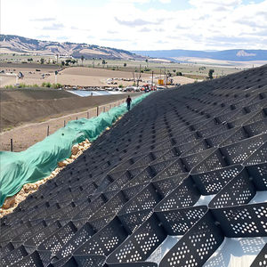 Geocelle in HDPE da 50mm, 100mm, 150mm per Stabilizzazione del Suolo Stradale e Muri di Contenimento, Geogriglia - Product Image 3