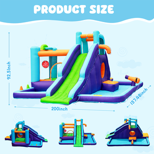 Château gonflable commercial FBSPORT, <span class=keywords><strong>petit</strong></span> château gonflable avec logo, château gonflable pour enfants, aire de jeux intérieure, grand château gonflable - Product Image 3