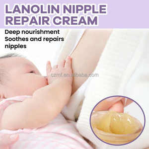 Crème de mamelon de <span class=keywords><strong>lanoline</strong></span> d'<span class=keywords><strong>allaitement</strong></span> anti-gerçures Marque privée Hydratant en profondeur Nourrissant Apaisant Douleur - Product Image 4