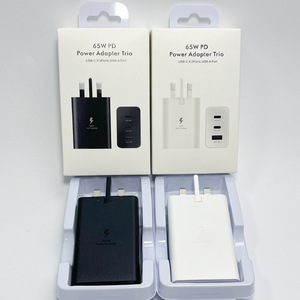 Chargeur rapide 65W PD 3 ports USB-C USB-A Prise EU US UK pour Samsung Chargeur pour Samsung S23 S24 S25 Appareils électroniques - Product Image 5
