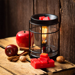 Bougeoir électrique, en fer, 15 cm, décoration, chauffe-bougie, <span class=keywords><strong>lampe</strong></span> à <span class=keywords><strong>huile</strong></span> aromatique en métal essentielle - Product Image 5