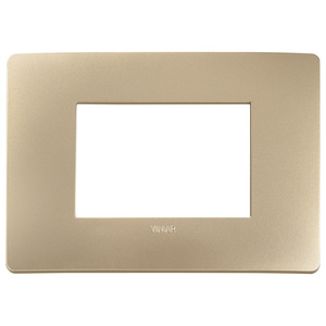 Cubierta para Interruptor de Pared Vimar Plana Up 3M Champagne Plate 16.5Cm X 9.7Cm - Product Image 1